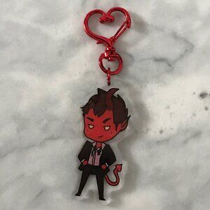 Monster Prom Chibi Damien LaVey 2.5" Acrylic Keychain